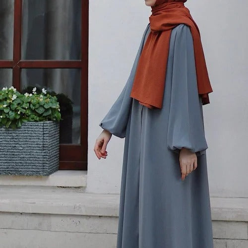Abaya Ferace-Gris